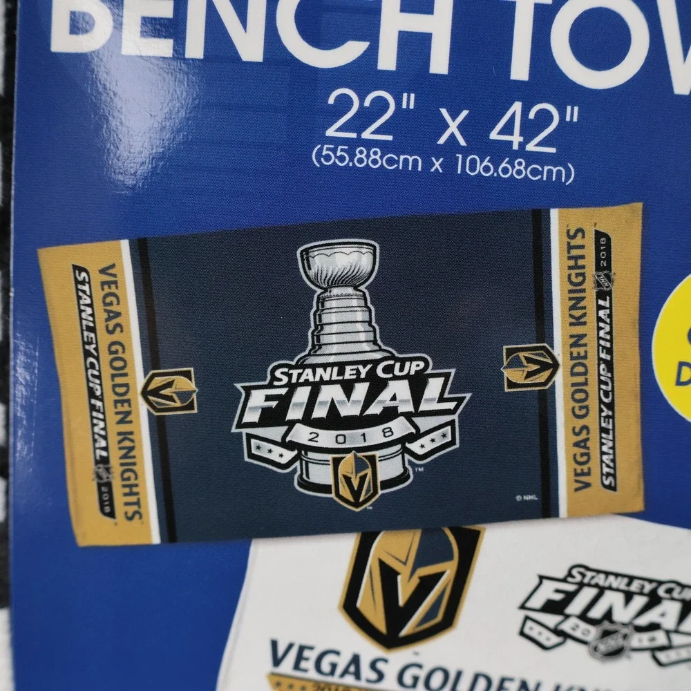 Vegas Golden Knights Bench Towel 22x42 NHL 2018‎ Stanley Cup Final WinCraft
